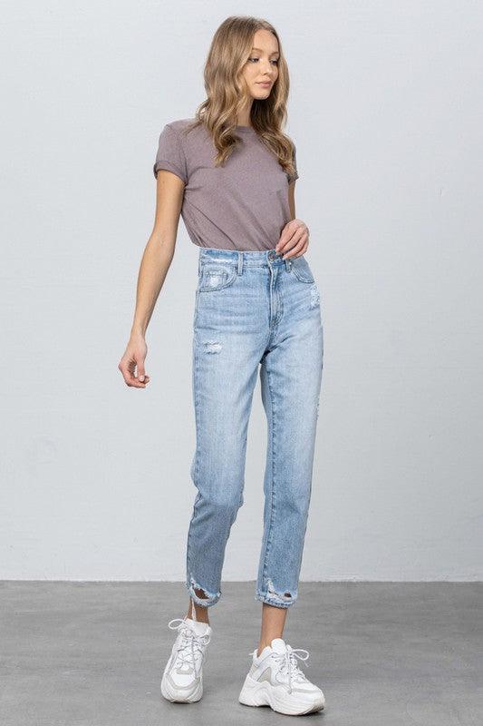 Insane Gene High Rise Tapered Jeans