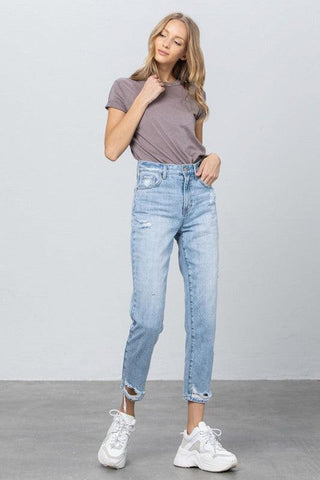 Insane Gene High Rise Tapered Jeans