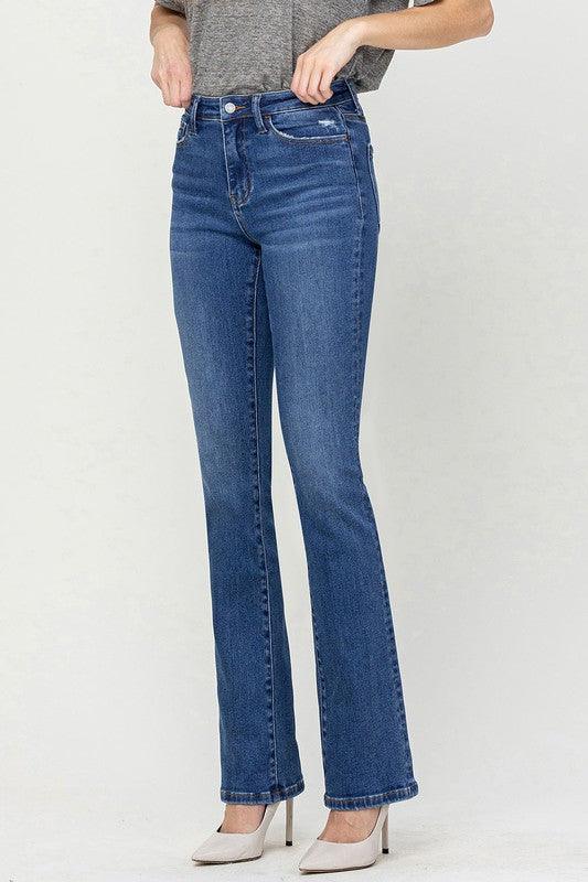 VERVET by Flying Monkey High Rise Bootcut Jeans