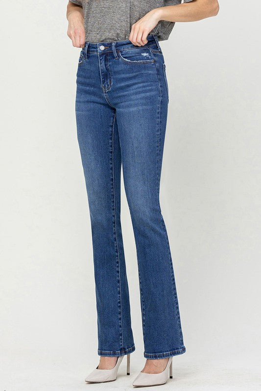 VERVET by Flying Monkey High Rise Bootcut Jeans