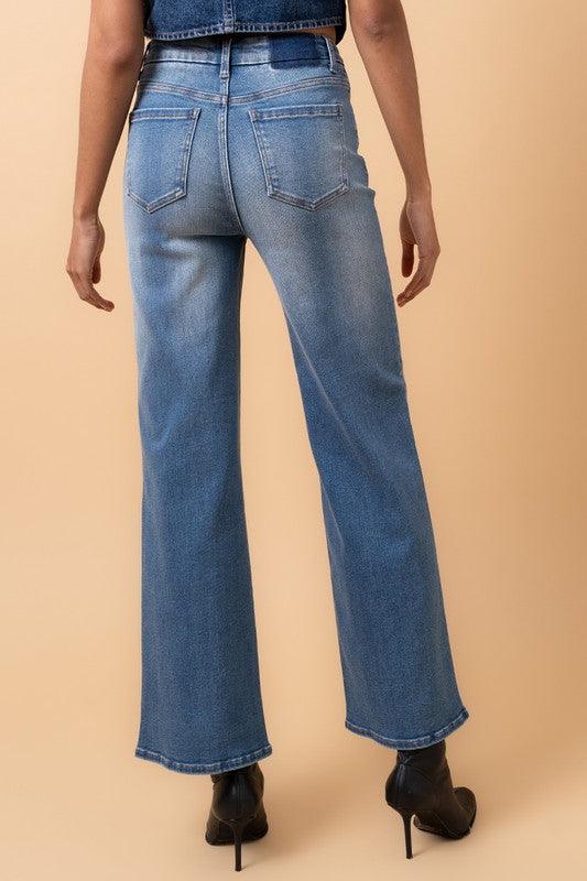 Insane Gene Relaxed High-Rise Wide-Leg Jeans