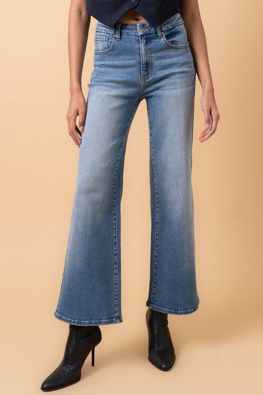 Insane Gene Relaxed High-Rise Wide-Leg Jeans