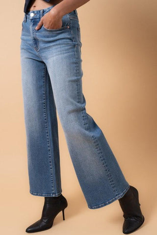 Insane Gene Relaxed High-Rise Wide-Leg Jeans