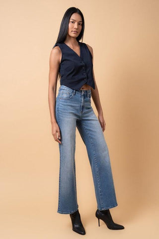 Insane Gene Relaxed High-Rise Wide-Leg Jeans