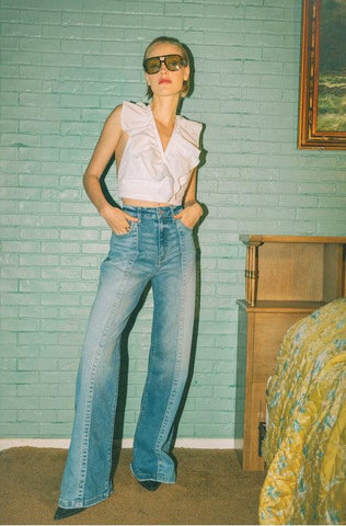 Artemis Vintage Tummy Control 90's Vintage High Rise Wide Jeans