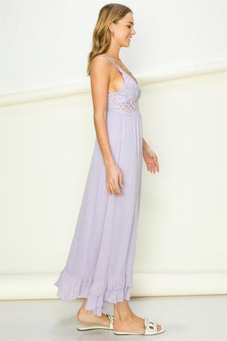 In Love Bustier Lace Maxi Dress, Multiple Colors - SwagglyLife Home & Fashion