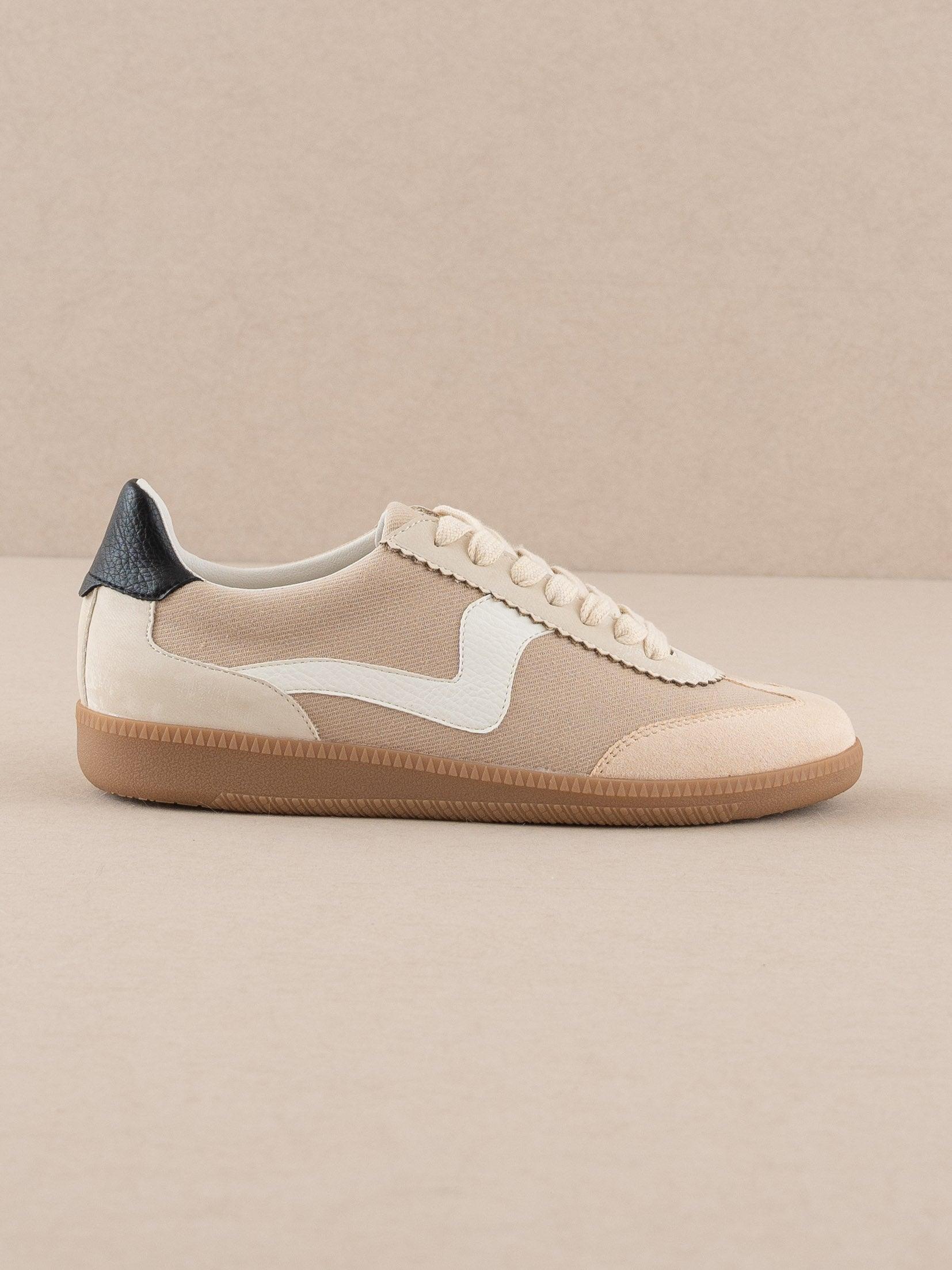 The Kyla | Almond Classic Low Top Sneakers