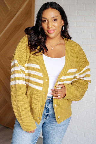 GeeGee On Top of the World Striped Cardigan