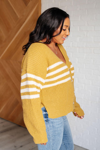 GeeGee On Top of the World Striped Cardigan