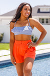 A Little Lazy High Rise Linen Shorts - SwagglyLife Home & Fashion