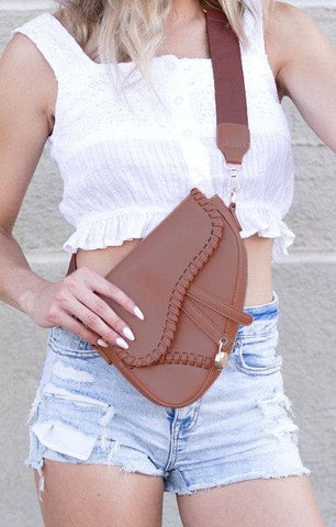 Adeline Saddle Crossbody Hand Bag - SwagglyLife Home & Fashion