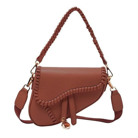 Adeline Saddle Crossbody Hand Bag - SwagglyLife Home & Fashion