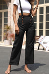 Adjustable Strap Straight Leg Overalls - SwagglyLife Home & Fashion