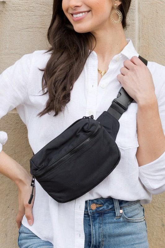 Adventurer Nylon Sling Belt Bag, Multiple Colors - SwagglyLife Home & Fashion