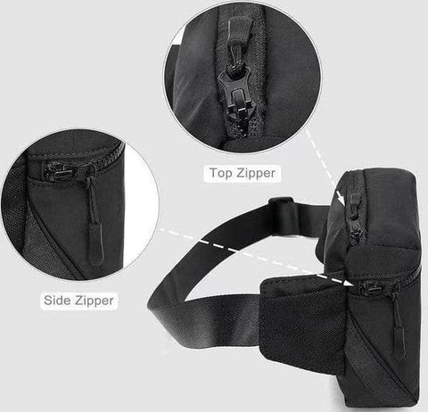 Adventurer Nylon Sling Belt Bag, Multiple Colors - SwagglyLife Home & Fashion