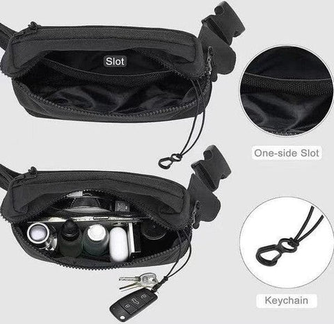 Adventurer Nylon Sling Belt Bag, Multiple Colors - SwagglyLife Home & Fashion