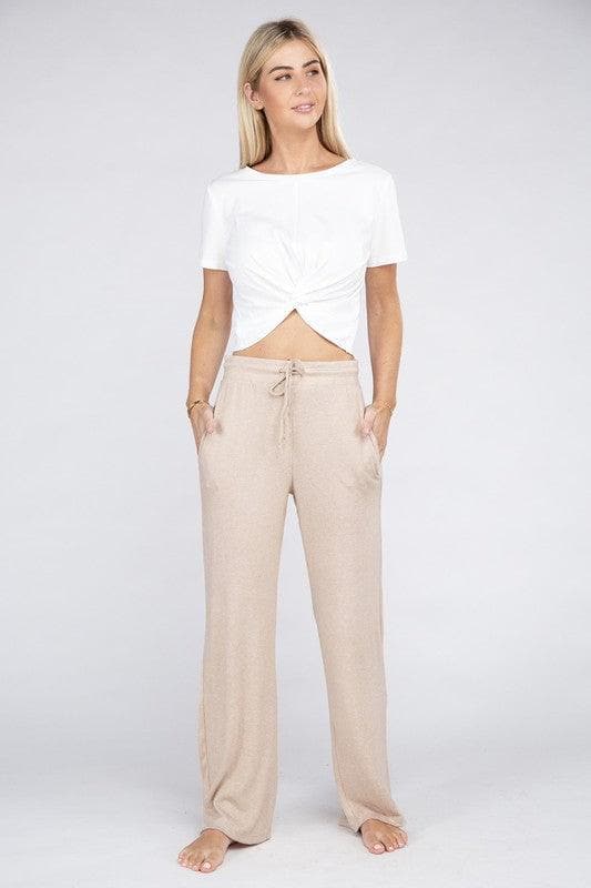 Cozy Terry Lounge Pants - SwagglyLife Home & Fashion