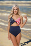 Americana One-Piece Swimsuit - SwagglyLife Home & Fashion