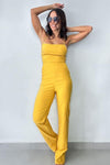 Backless Tied Spaghetti Strap Sleeveless Jumpsuit - SwagglyLife Home & Fashion