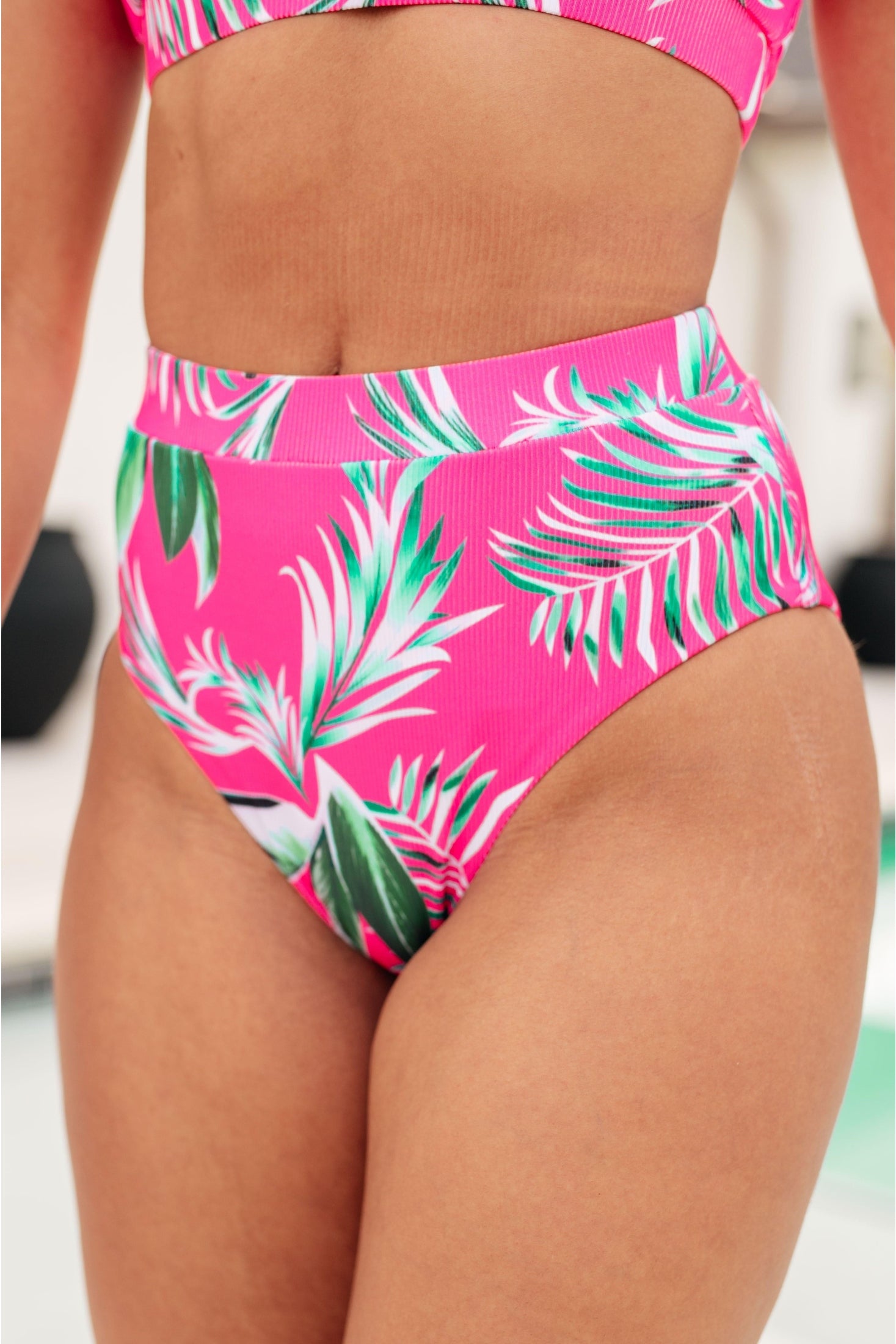 Barbados Tropical Print Swim Bottoms - SwagglyLife Home & Fashion