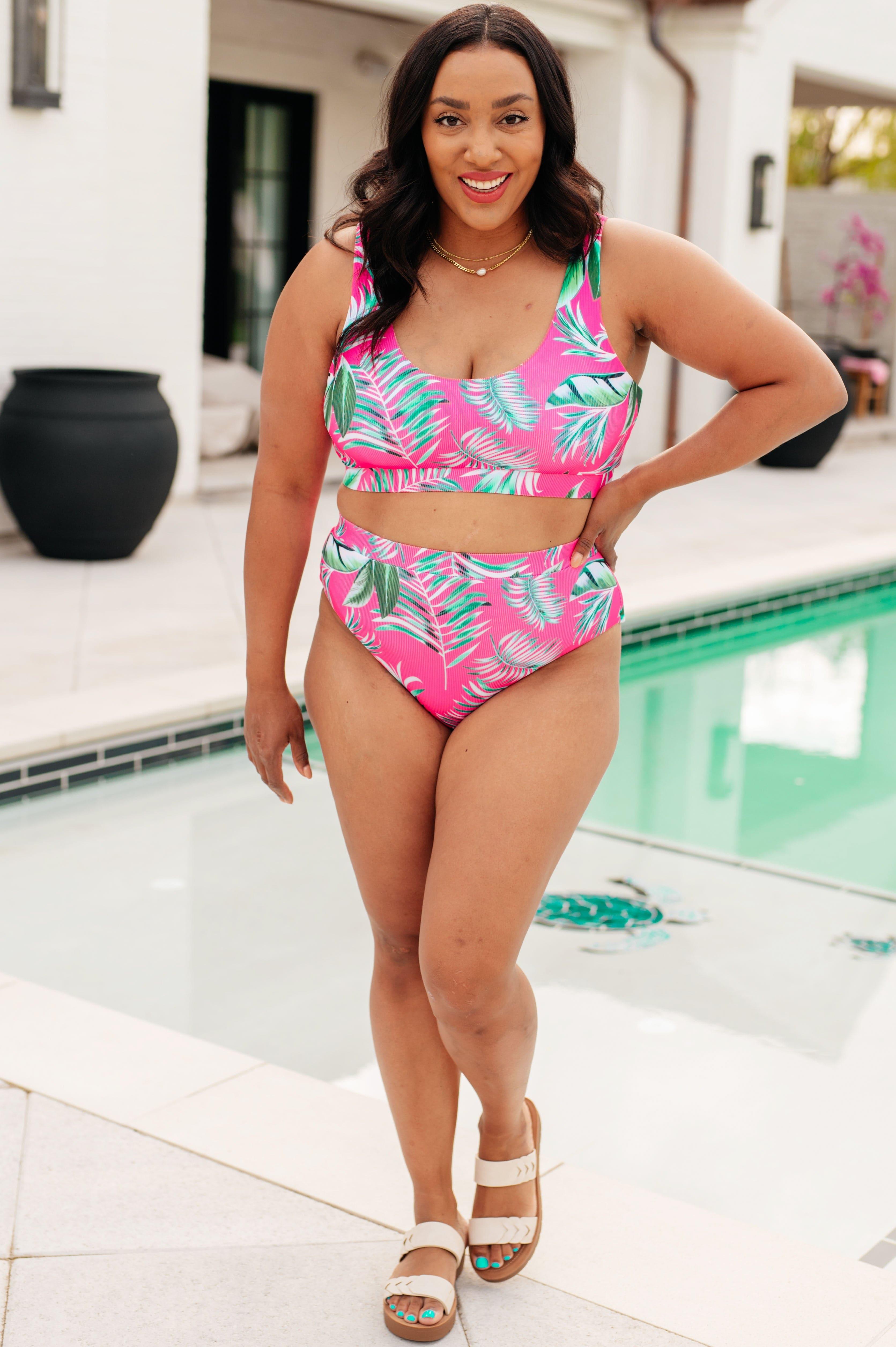 Barbados Tropical Print Swim Bottoms - SwagglyLife Home & Fashion