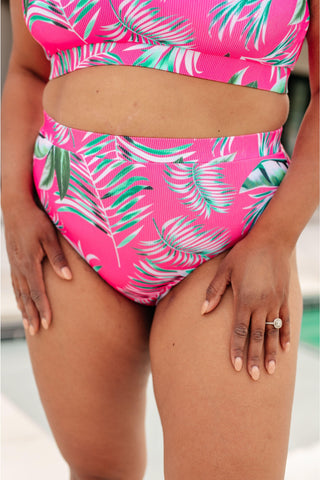 Barbados Tropical Print Swim Bottoms - SwagglyLife Home & Fashion