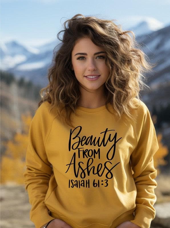 Beauty from Ashes Premium Bella Canvas Crew, 3 Colors - SwagglyLife Home & Fashion