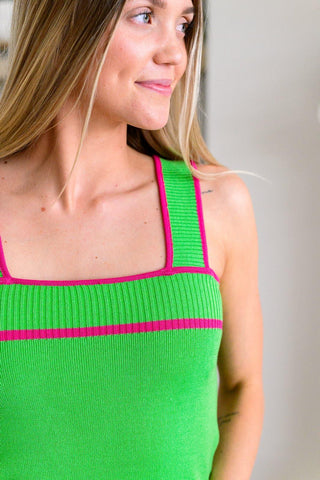 Bright Light Knit Tank - SwagglyLife Home & Fashion