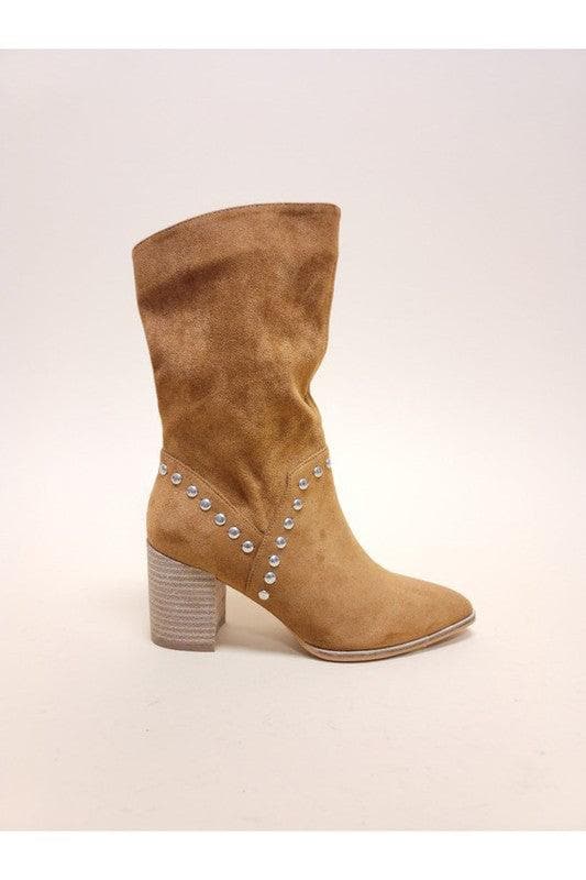 BRIGITTA Studded Booties, 3 Colors - SwagglyLife Home & Fashion