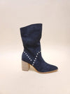 BRIGITTA Studded Booties, 3 Colors - SwagglyLife Home & Fashion