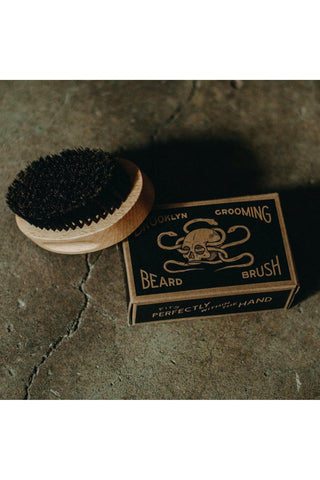 Brooklyn Grooming Beechwood and Boar Bristle Beard Brush - SwagglyLife Home & Fashion