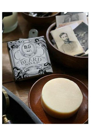 Brooklyn Grooming Cedarwood & Spruce Beard Soap - SwagglyLife Home & Fashion