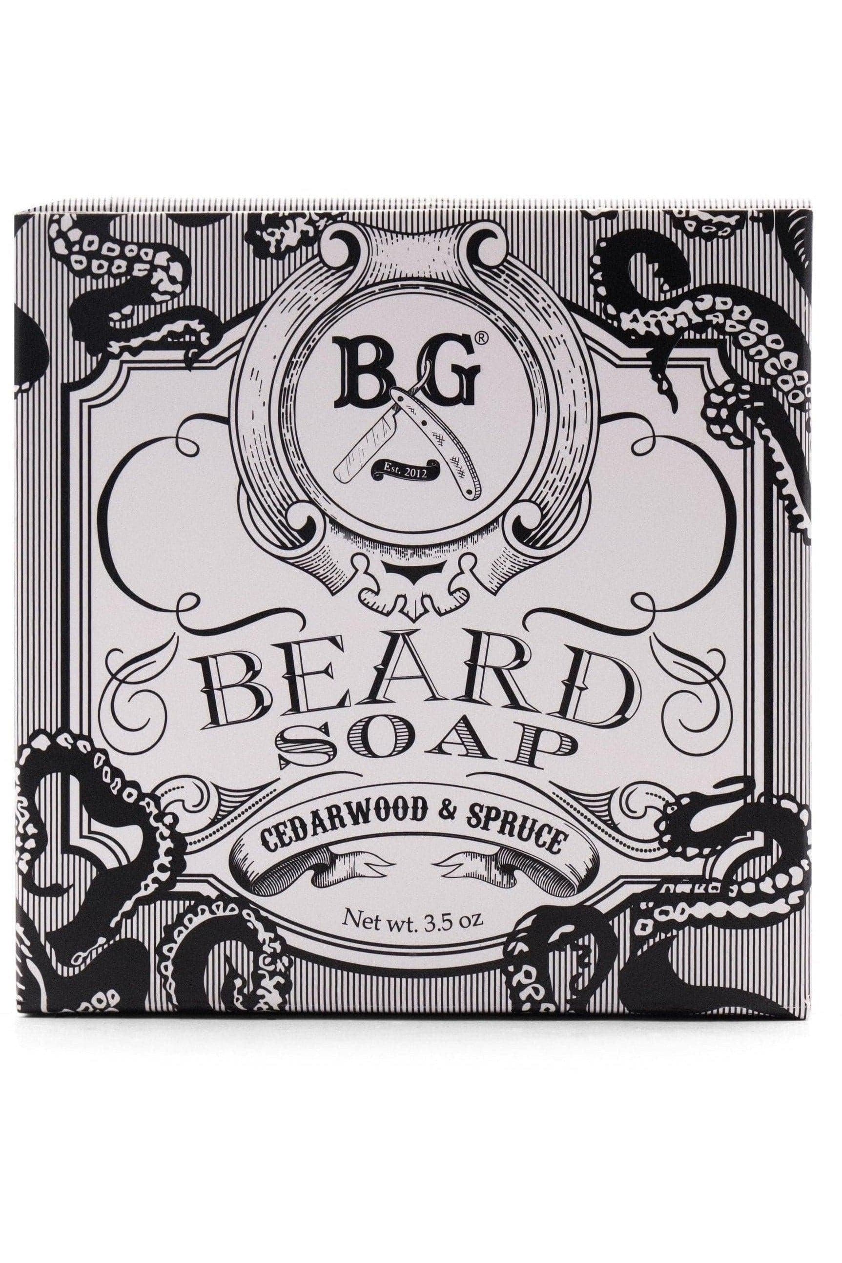 Brooklyn Grooming Cedarwood & Spruce Beard Soap - SwagglyLife Home & Fashion