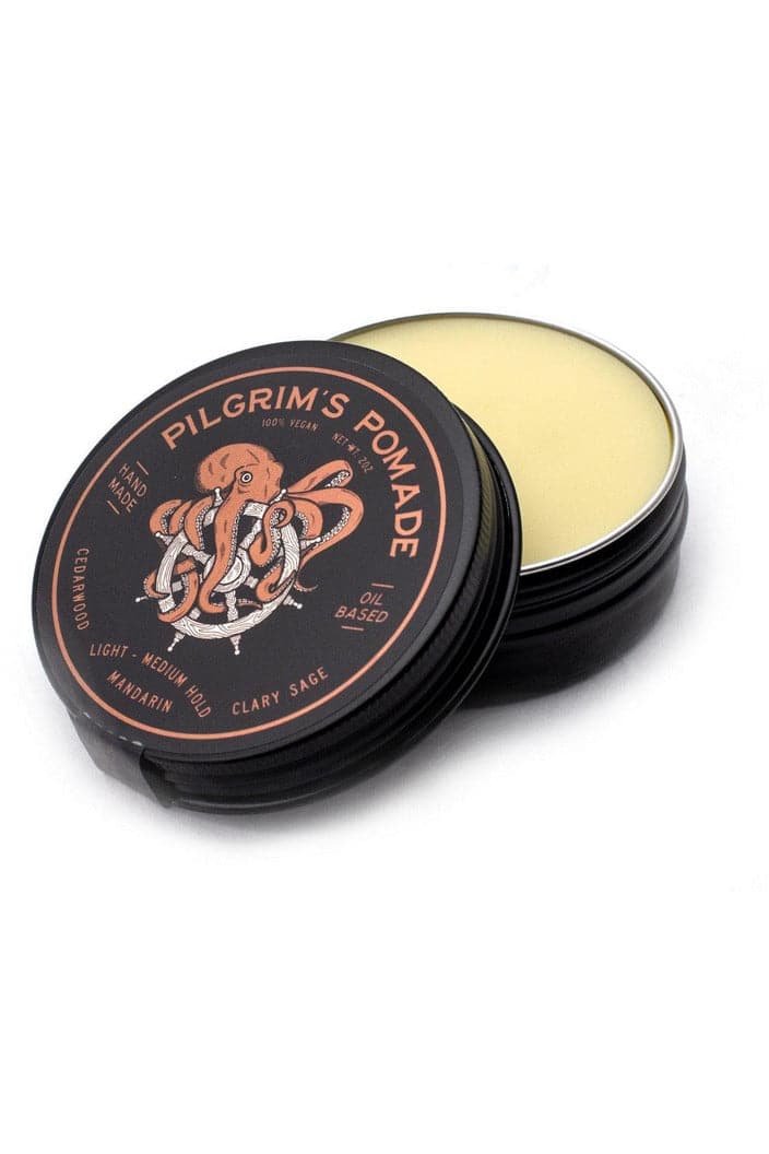 Brooklyn Grooming Pilgrim's® Vegan Pomade (Mandarin and Clary Sage) - SwagglyLife Home & Fashion