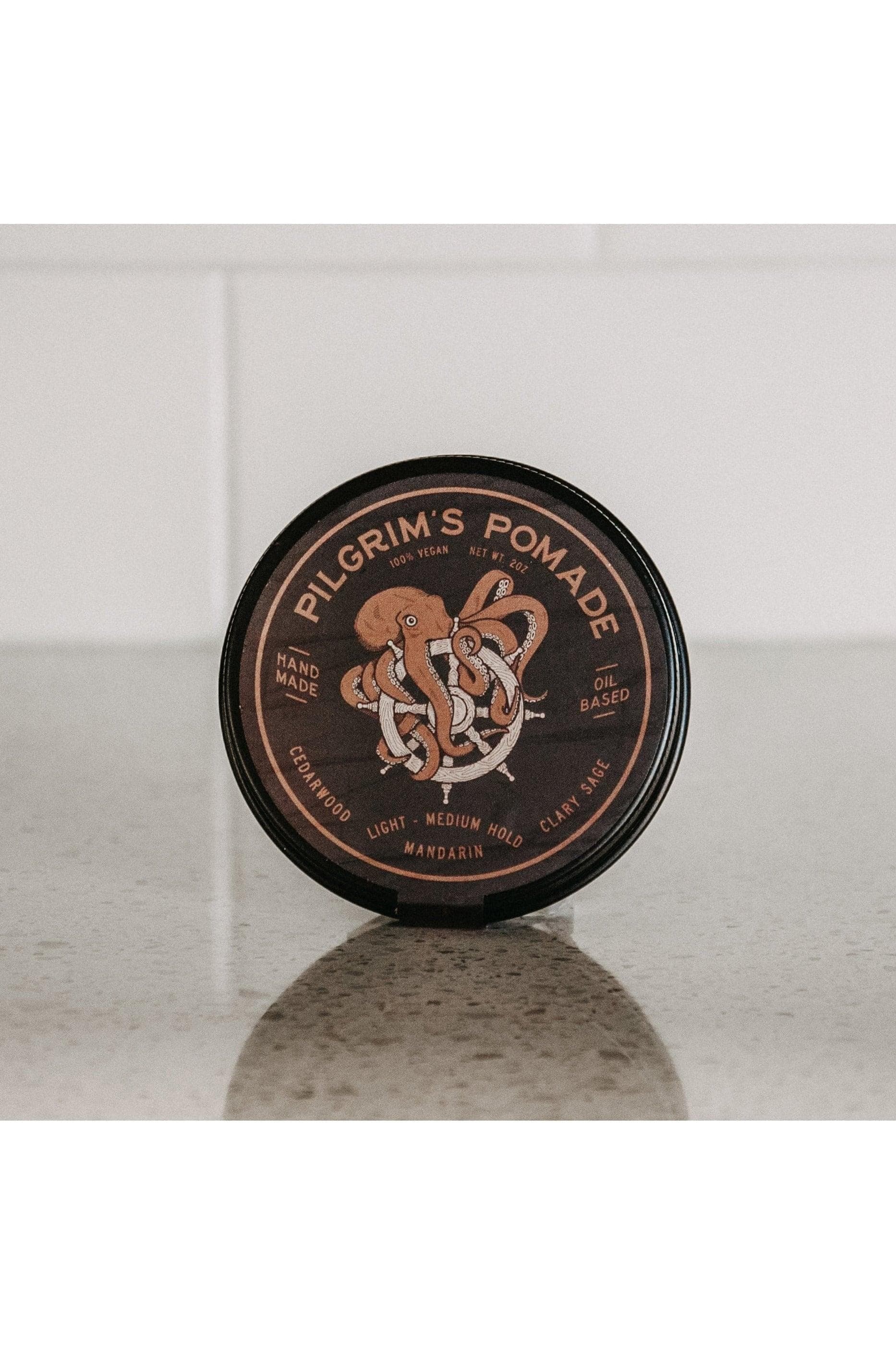 Brooklyn Grooming Pilgrim's® Vegan Pomade (Mandarin and Clary Sage) - SwagglyLife Home & Fashion