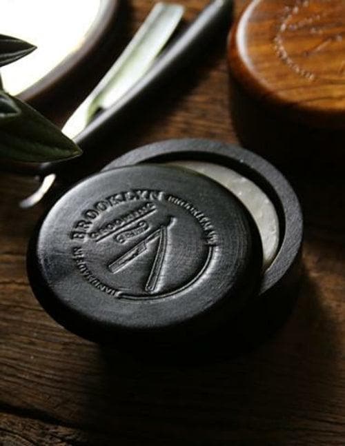 Brooklyn Grooming Wood Shaving Bowl - Charcoal - SwagglyLife Home & Fashion