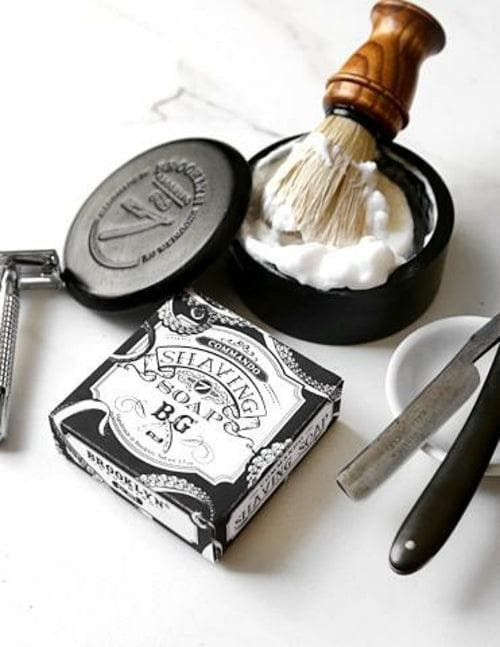 Brooklyn Grooming Wood Shaving Bowl - Charcoal - SwagglyLife Home & Fashion