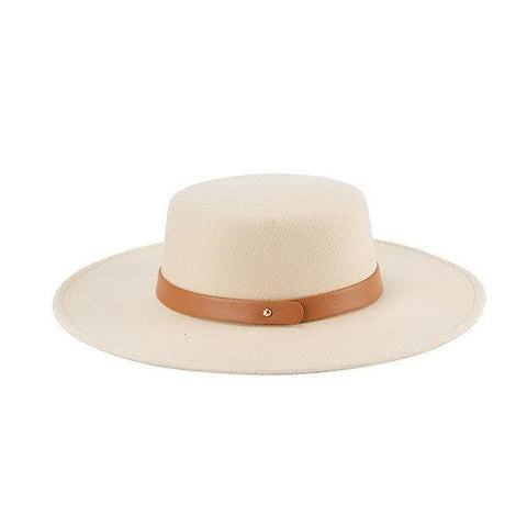 Classic Leather Band Fedora, 3 Colors - SwagglyLife Home & Fashion