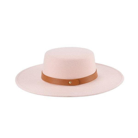 Classic Leather Band Fedora, 3 Colors - SwagglyLife Home & Fashion