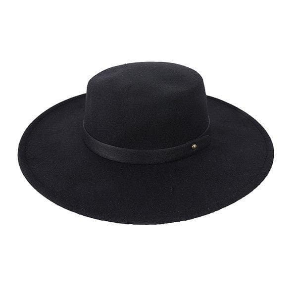 Classic Leather Band Fedora, 3 Colors - SwagglyLife Home & Fashion