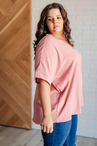 Contrary to Popular Belief V-Neck Blouse - SwagglyLife Home & Fashion