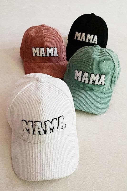 Corduroy MAMA Ball Cap, 4 Colors - SwagglyLife Home & Fashion