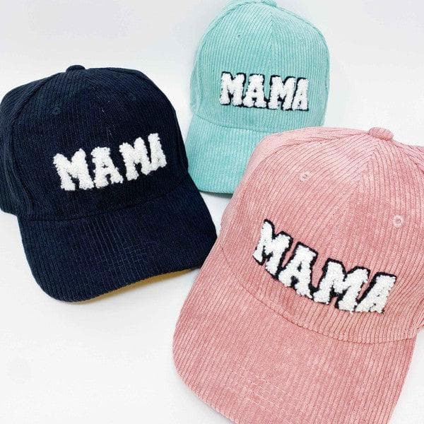 Corduroy MAMA Ball Cap, 4 Colors - SwagglyLife Home & Fashion