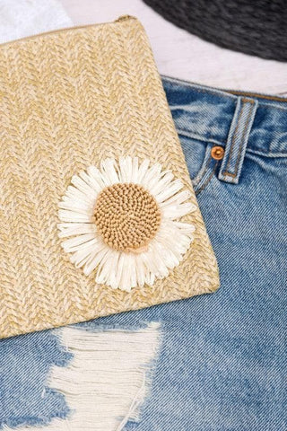 Daisy Wristlet Clutch - SwagglyLife Home & Fashion