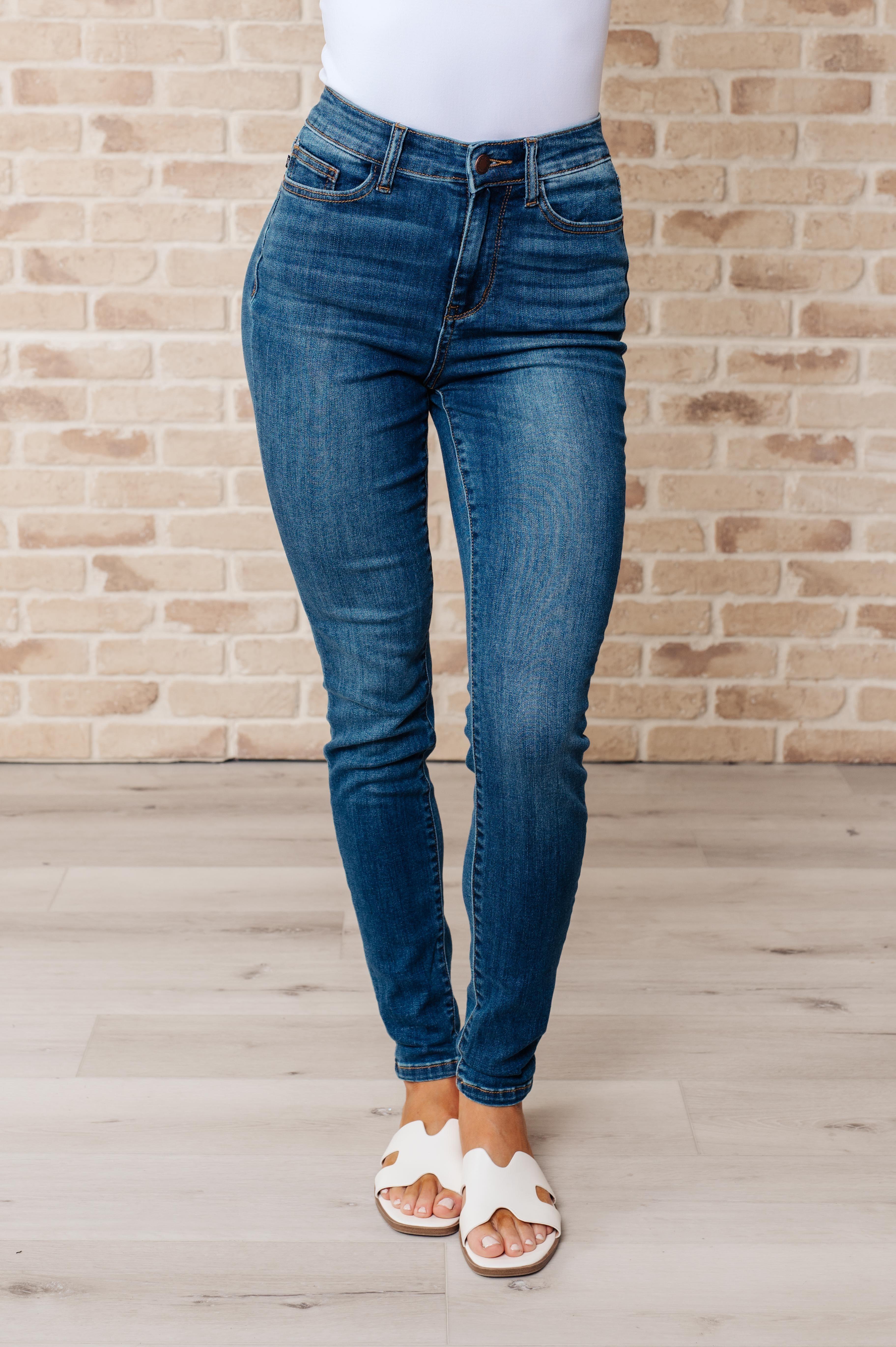 Daphne High Rise Skinny Jeans - SwagglyLife Home & Fashion