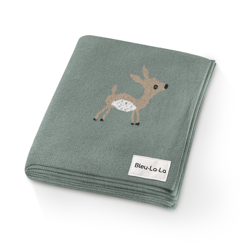 Deer Knit Swaddle Blanket - SwagglyLife Home & Fashion