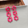 Delilah Earrings - Hot Pink - SwagglyLife Home & Fashion