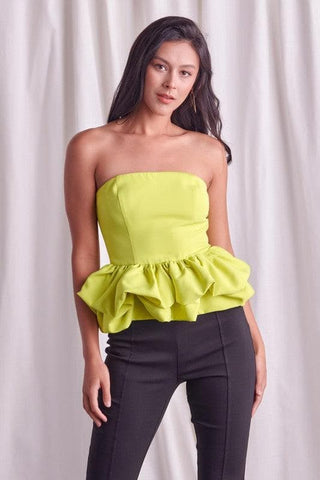 Do + Be Collection Off Shoulder Ruffle Top - SwagglyLife Home & Fashion