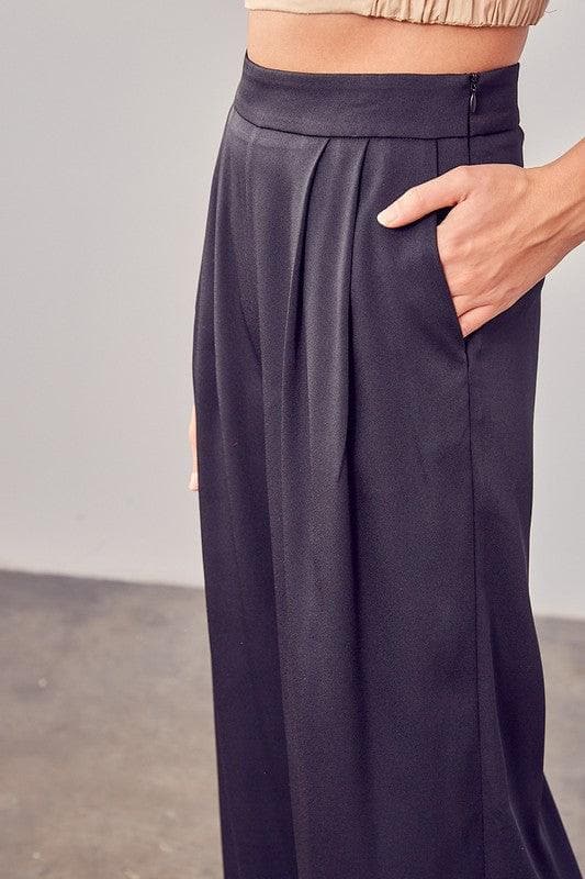 Do + Be Collection Wide Leg Pants - SwagglyLife Home & Fashion