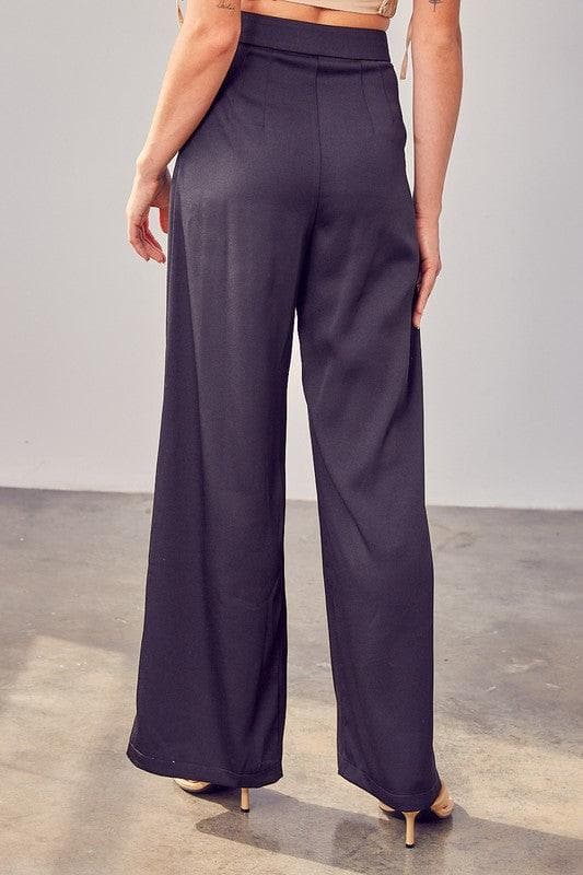 Do + Be Collection Wide Leg Pants - SwagglyLife Home & Fashion